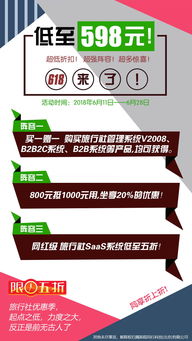 618特惠 高性價(jià)比旅行社管理系統(tǒng)，助力旅行社高效運(yùn)營
